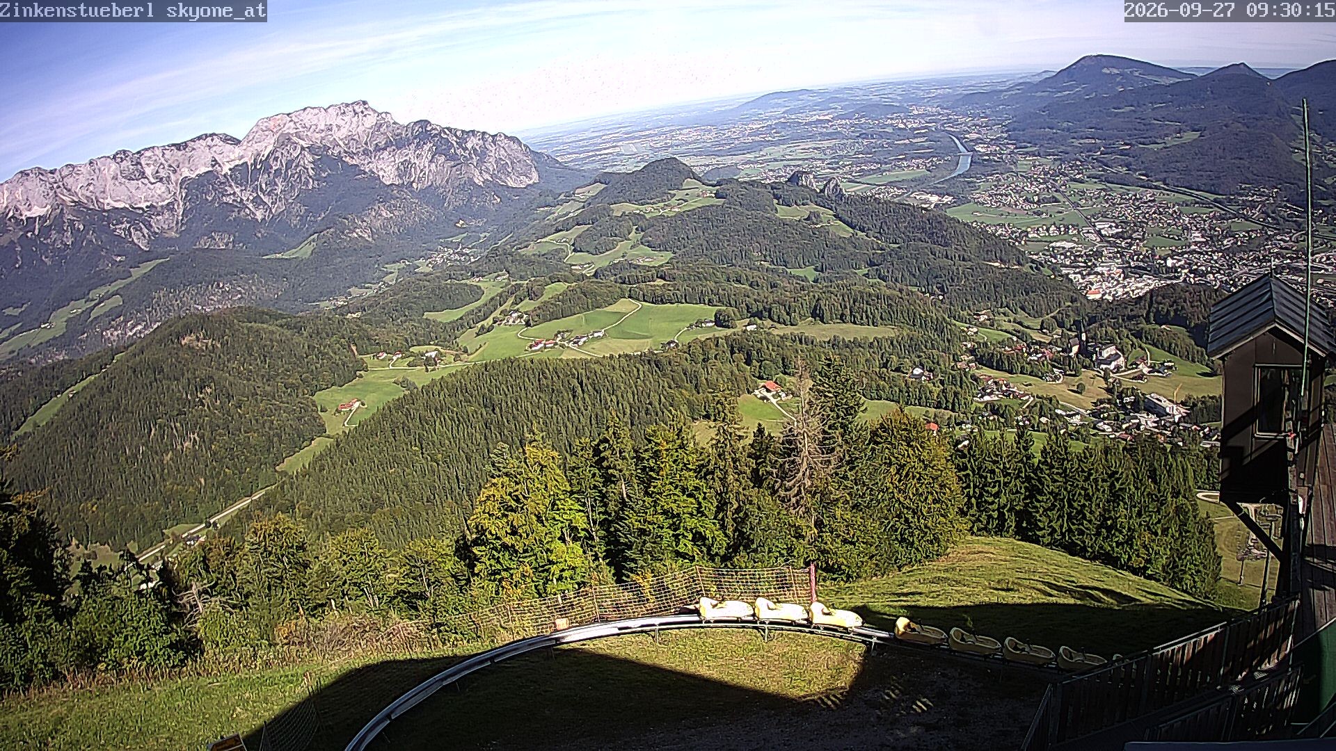 Archiv Foto Webcam Zinkenstüberl Bad Dürrnberg