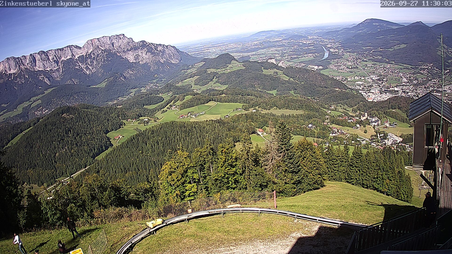 Archiv Foto Webcam Zinkenstüberl Bad Dürrnberg