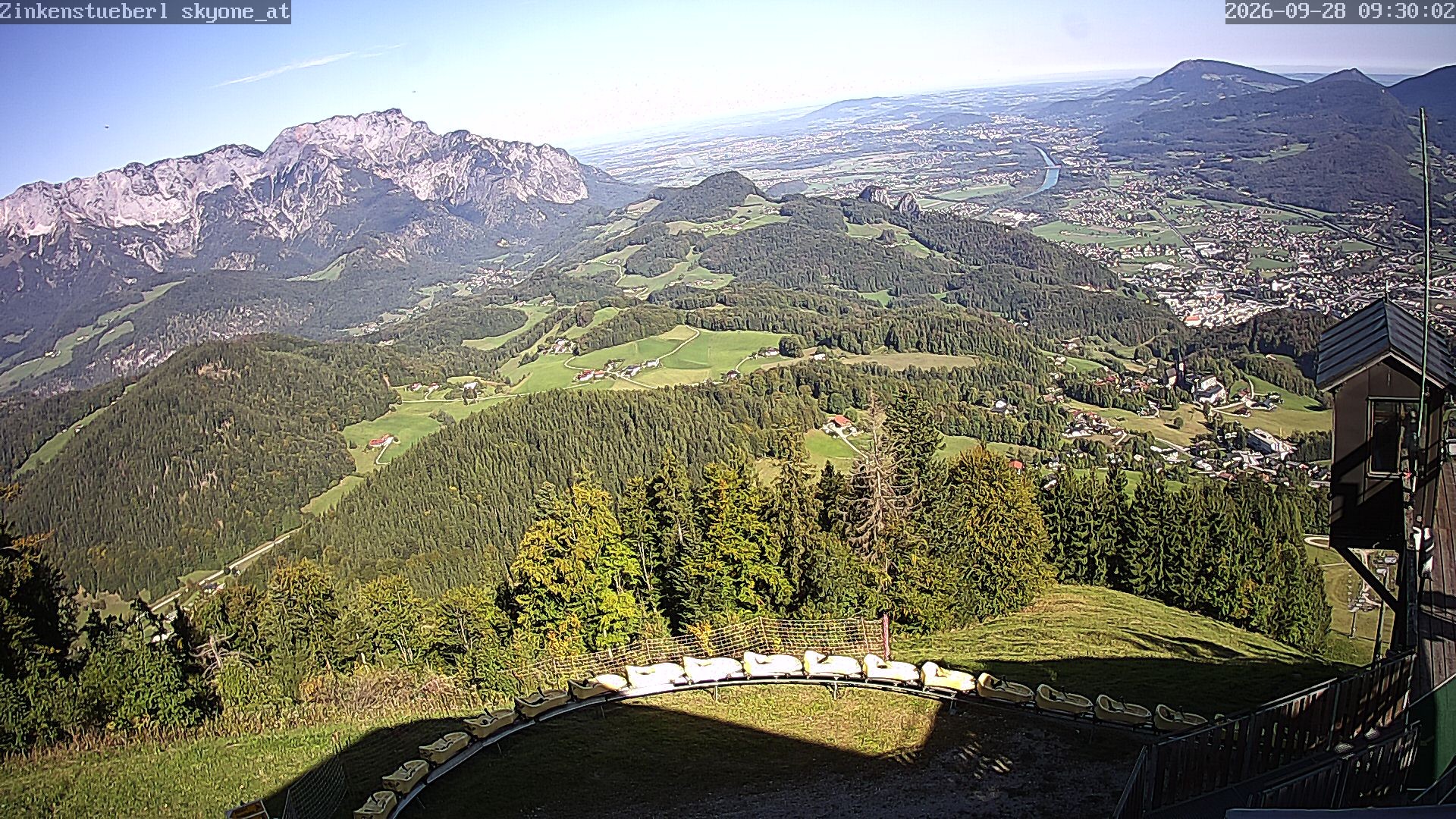 Archiv Foto Webcam Zinkenstüberl Bad Dürrnberg
