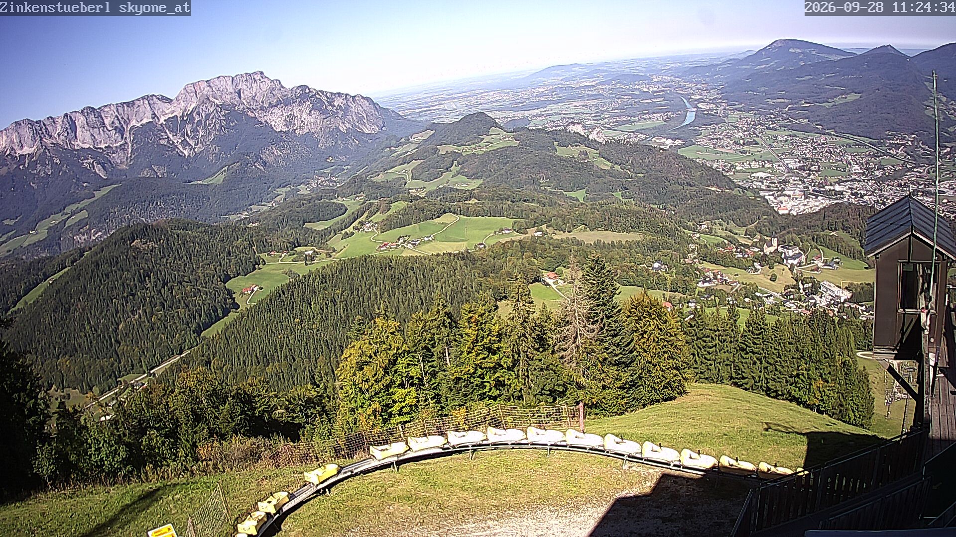 Archiv Foto Webcam Zinkenstüberl Bad Dürrnberg