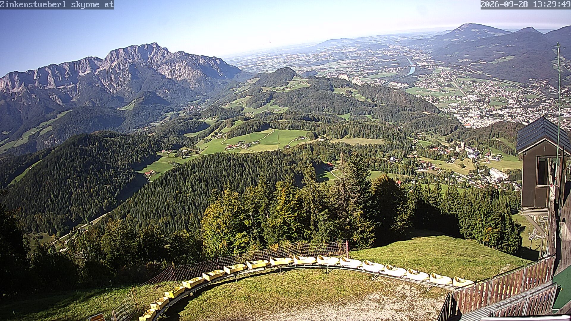 Archiv Foto Webcam Zinkenstüberl Bad Dürrnberg