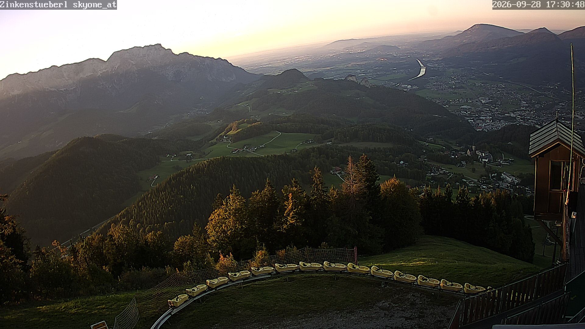 Archiv Foto Webcam Zinkenstüberl Bad Dürrnberg