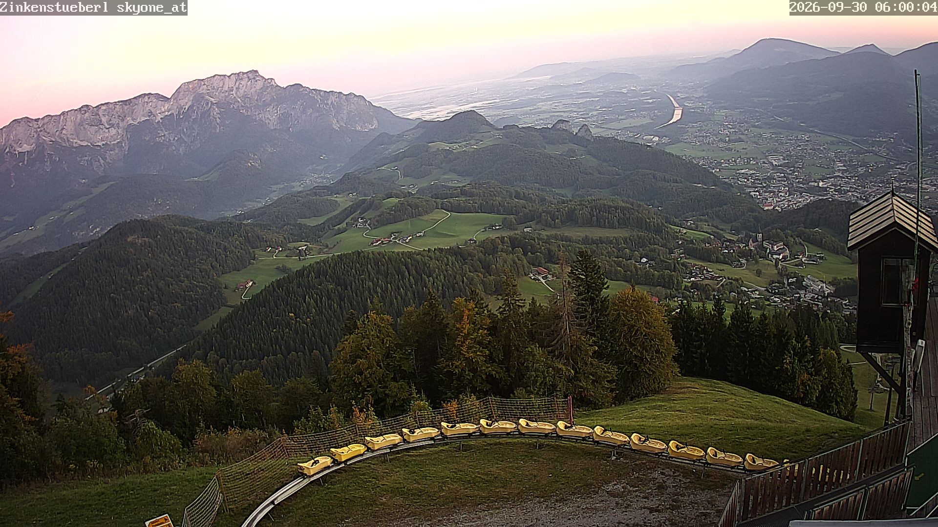 Archived image Webcam Zinkenstüberl near Bad Dürrnberg