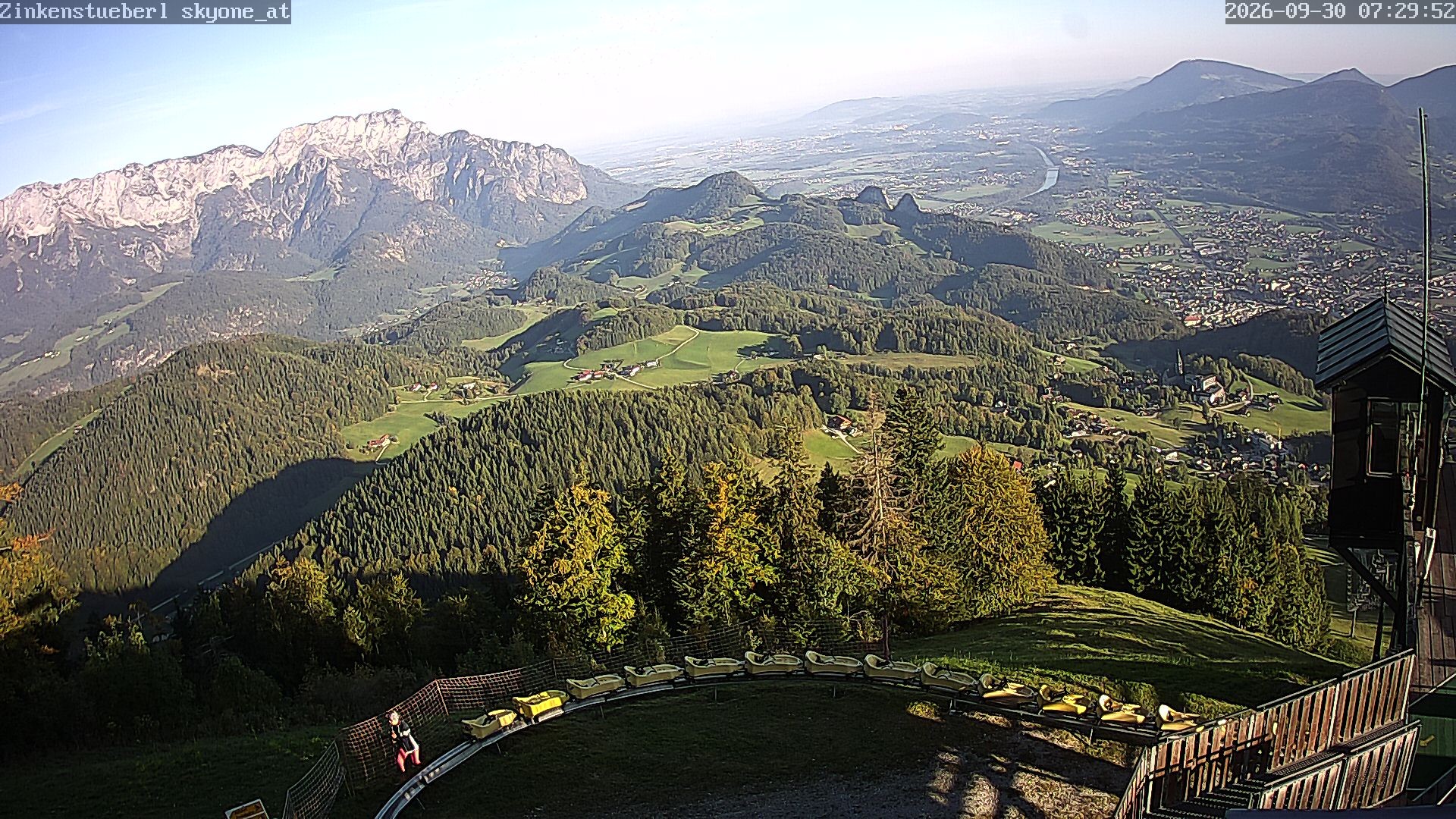 Archiv Foto Webcam Zinkenstüberl Bad Dürrnberg