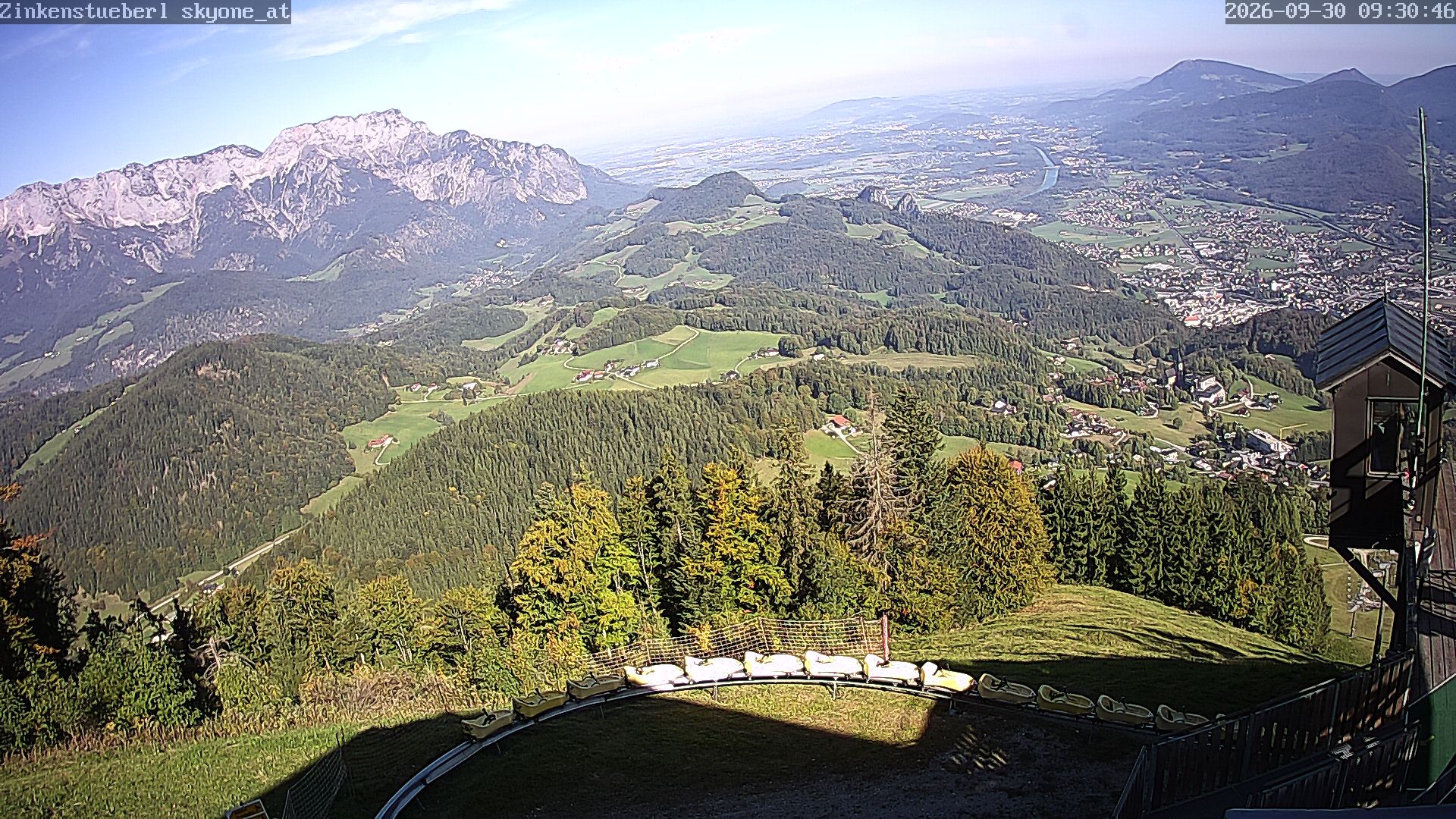 Archiv Foto Webcam Zinkenstüberl Bad Dürrnberg