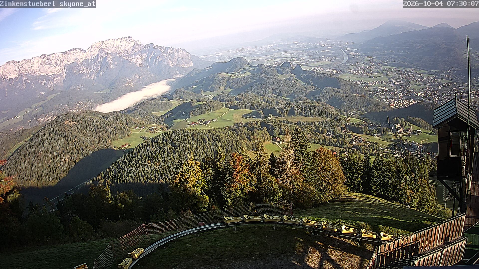 Archived image Webcam Zinkenstüberl near Bad Dürrnberg