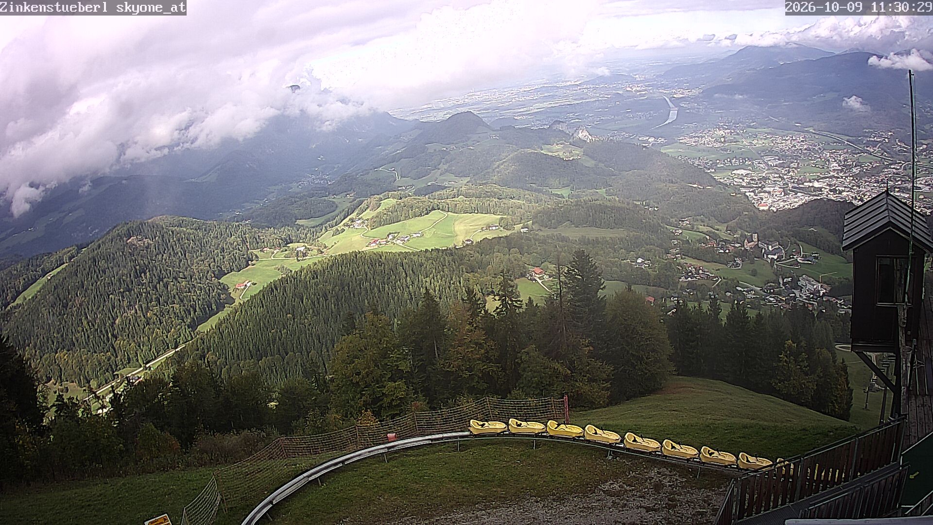 Archiv Foto Webcam Zinkenstüberl Bad Dürrnberg
