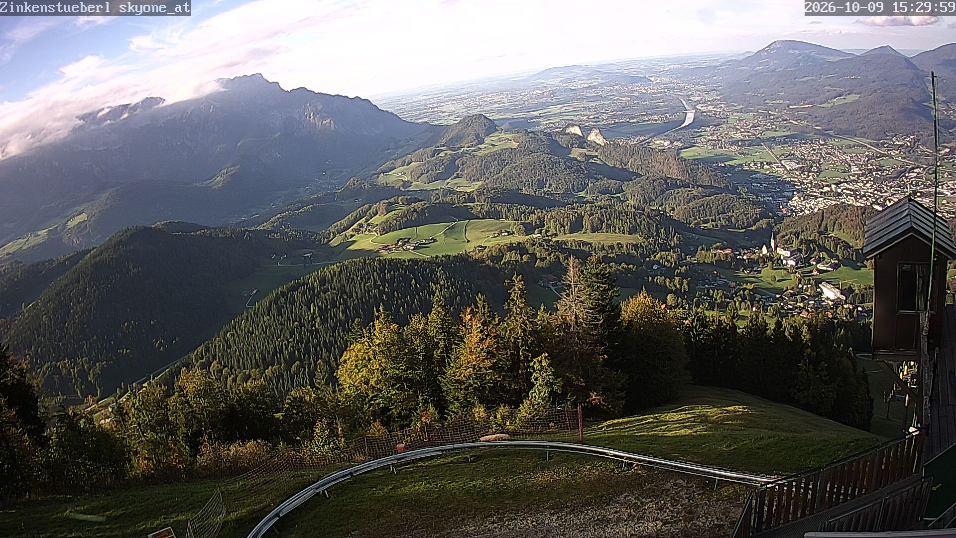 Archiv Foto Webcam Zinkenstüberl Bad Dürrnberg
