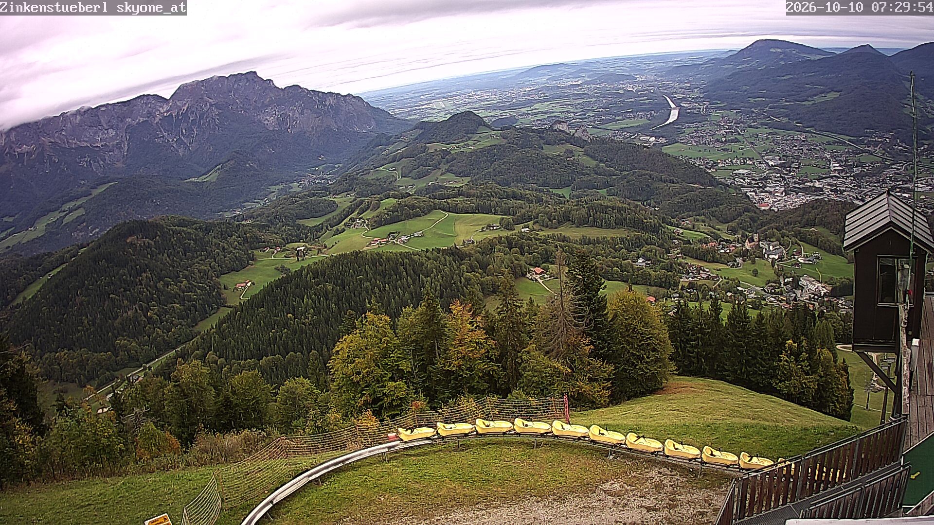 Archiv Foto Webcam Zinkenstüberl Bad Dürrnberg