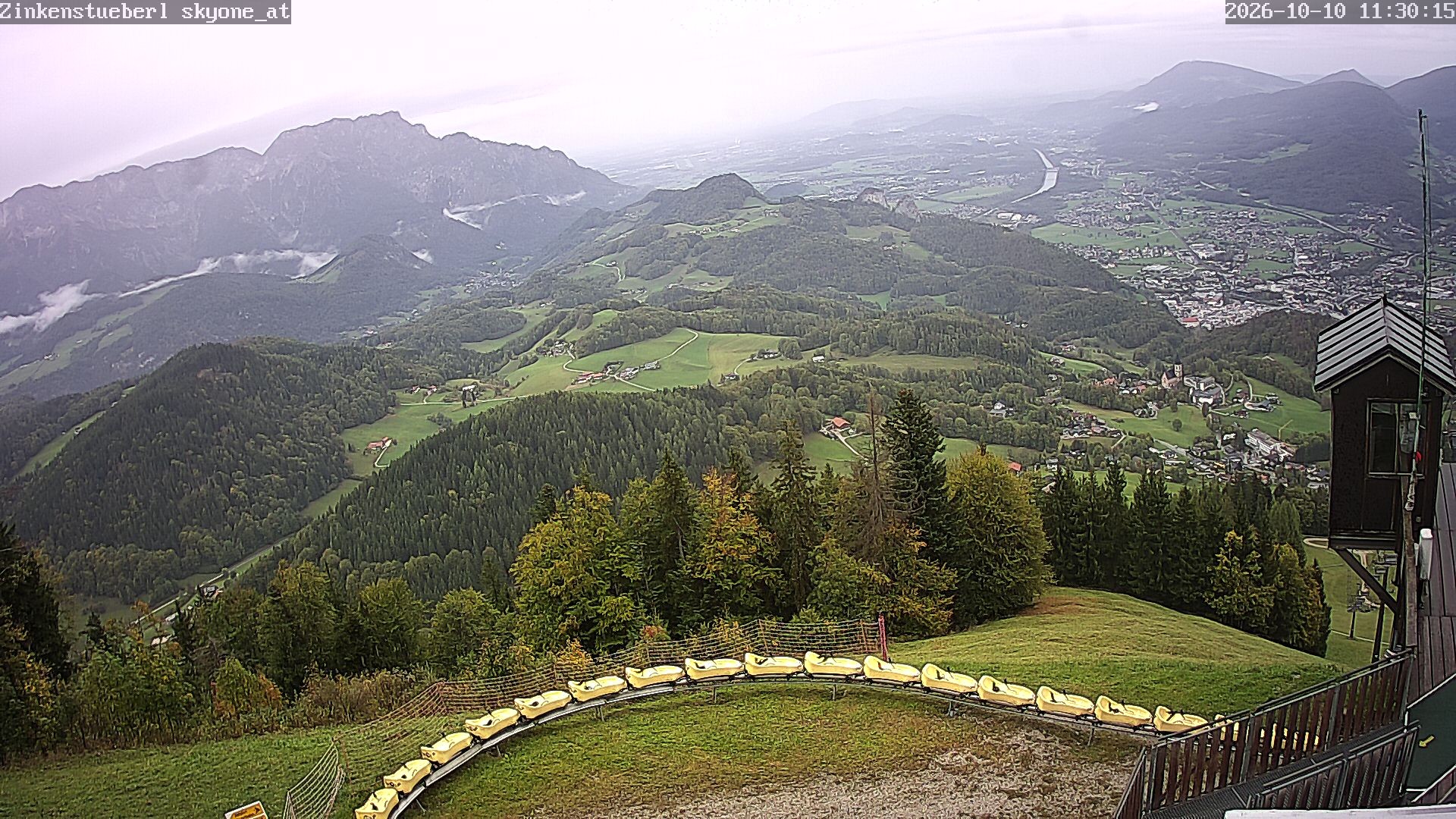 Archiv Foto Webcam Zinkenstüberl Bad Dürrnberg