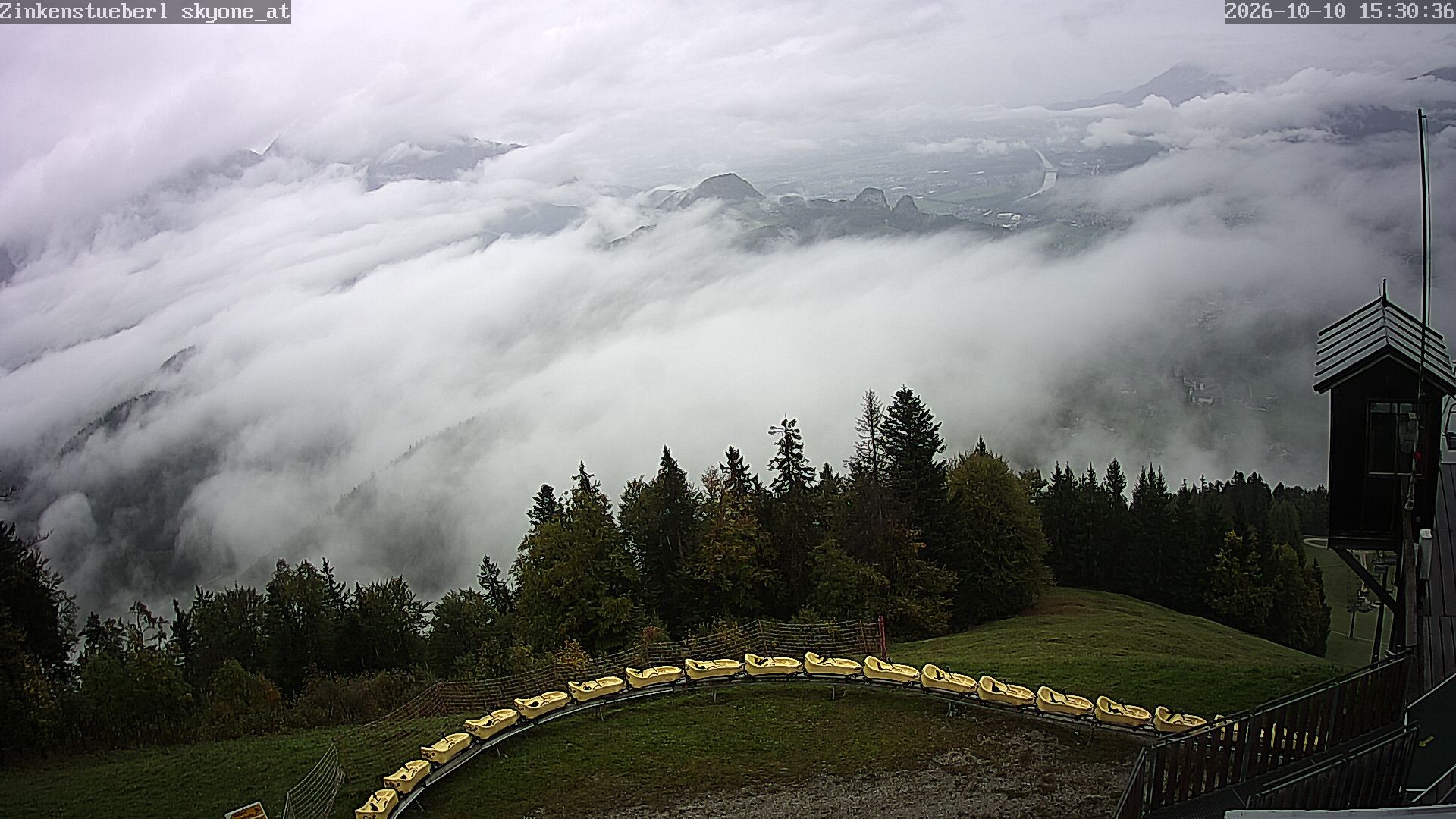 Archiv Foto Webcam Zinkenstüberl Bad Dürrnberg