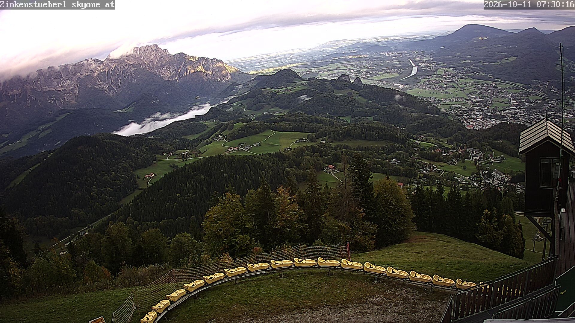 Archived image Webcam Zinkenstüberl near Bad Dürrnberg