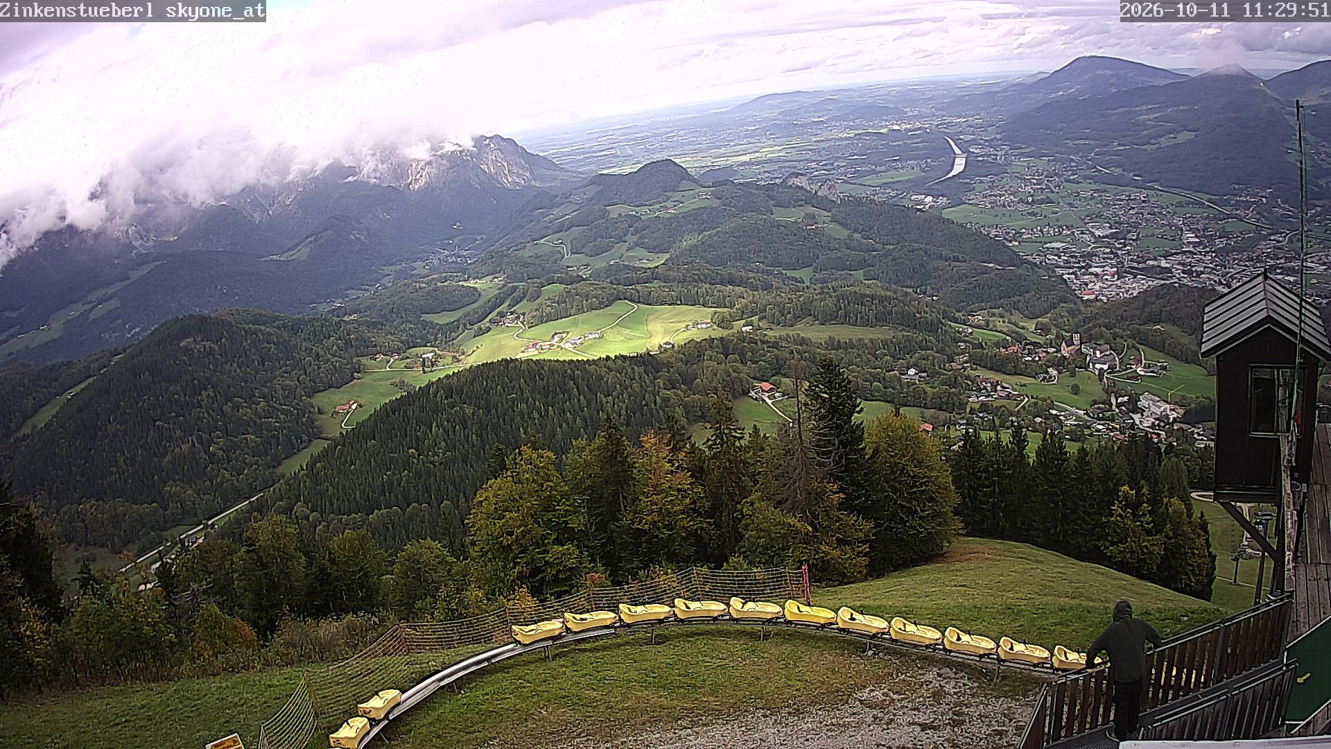 Archived image Webcam Zinkenstüberl near Bad Dürrnberg