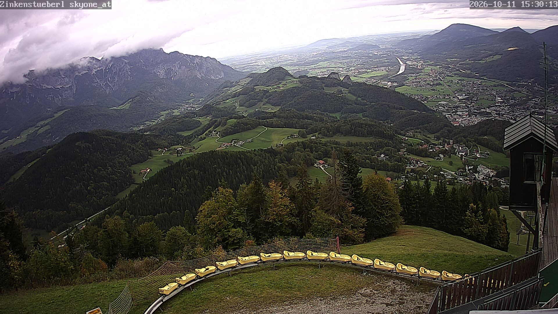 Archived image Webcam Zinkenstüberl near Bad Dürrnberg