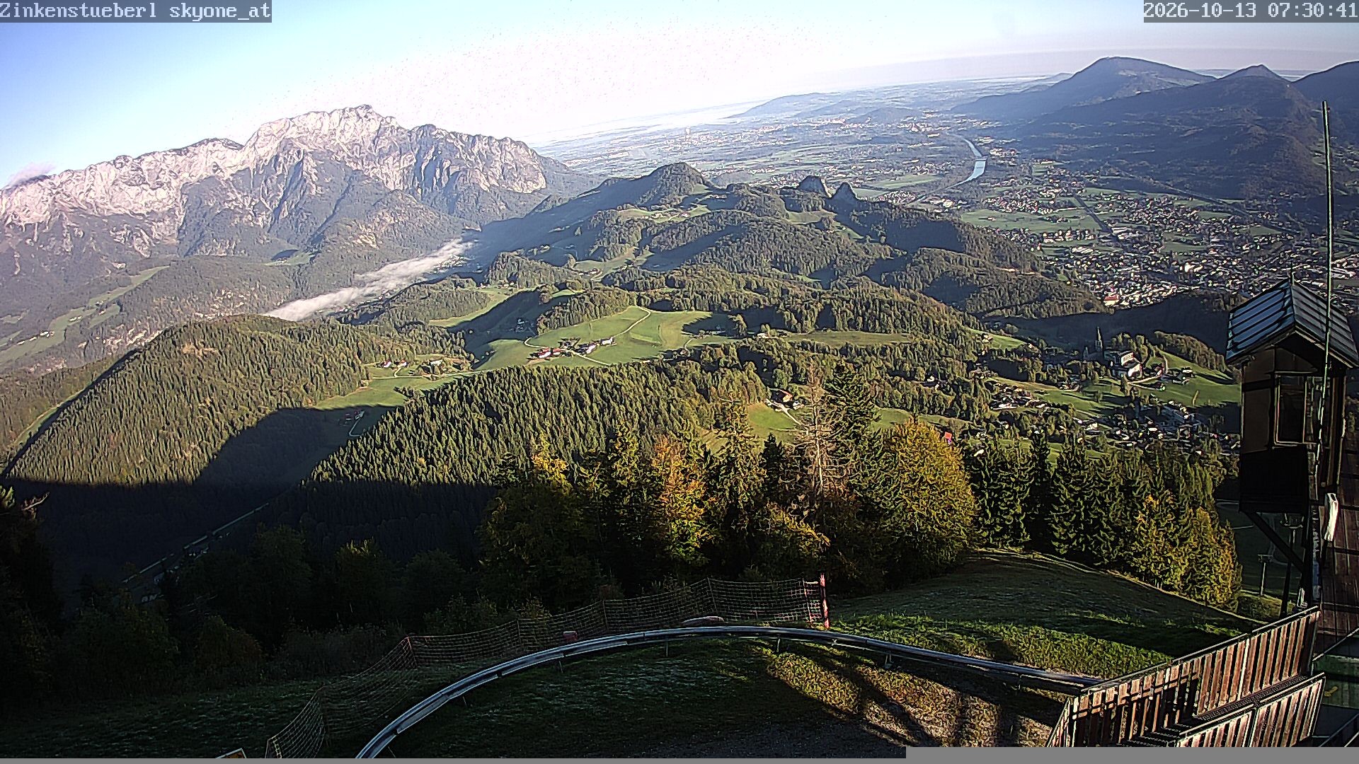 Archiv Foto Webcam Zinkenstüberl Bad Dürrnberg
