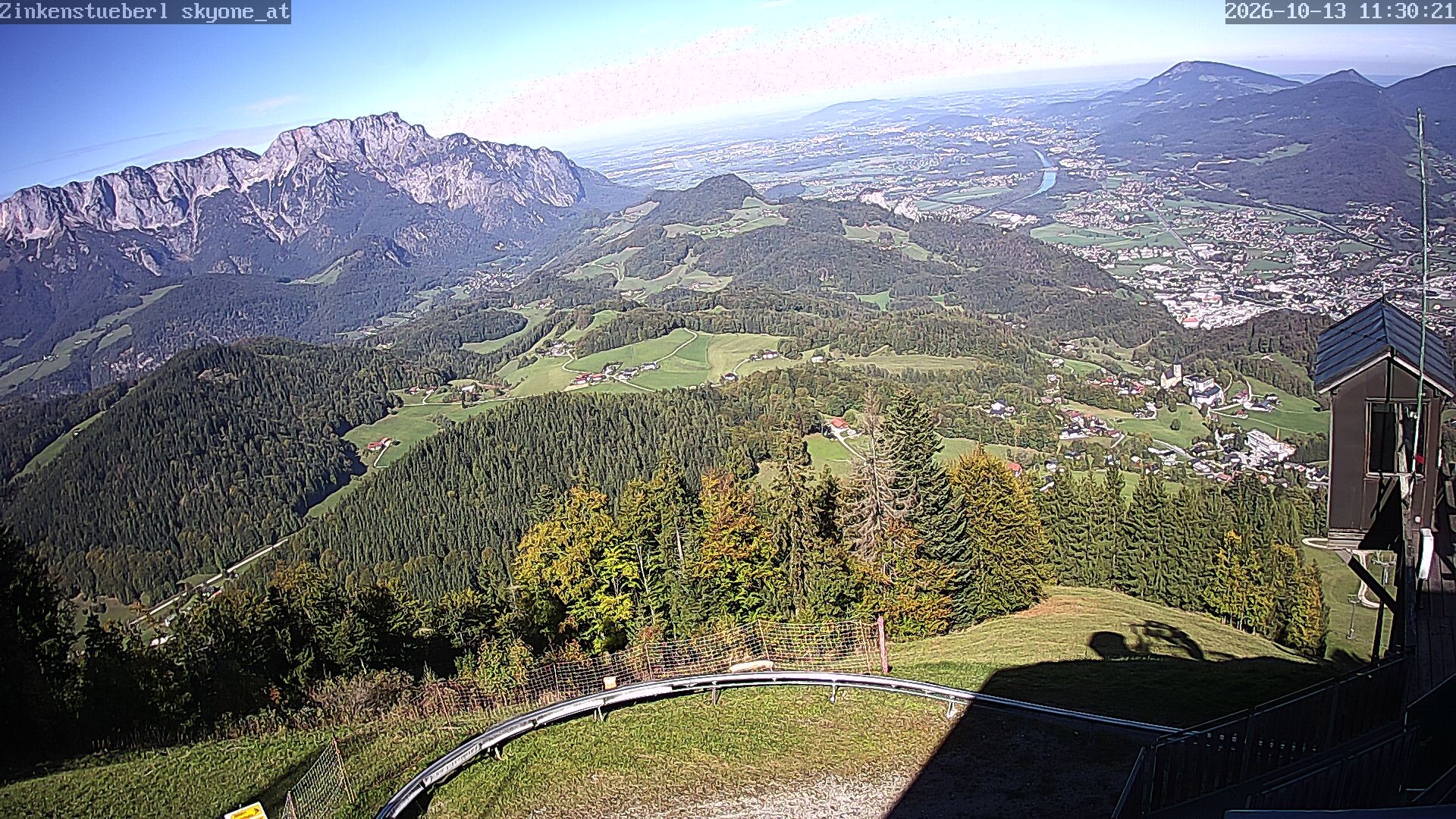 Archiv Foto Webcam Zinkenstüberl Bad Dürrnberg