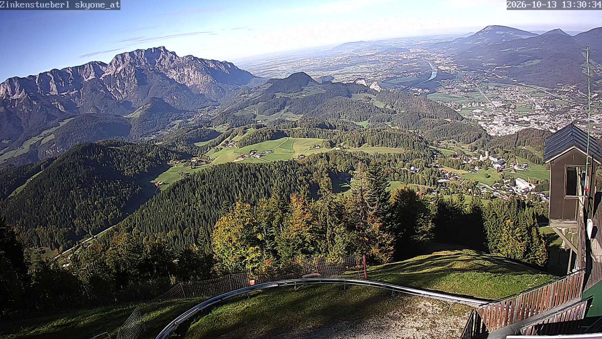 Archiv Foto Webcam Zinkenstüberl Bad Dürrnberg