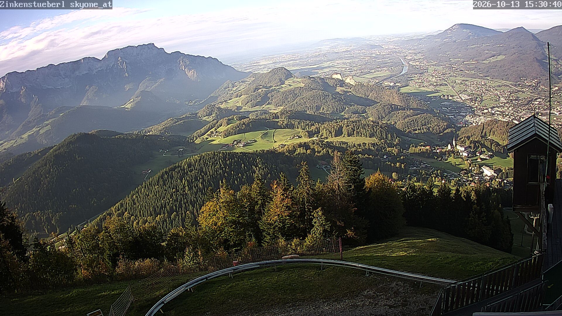 Archiv Foto Webcam Zinkenstüberl Bad Dürrnberg