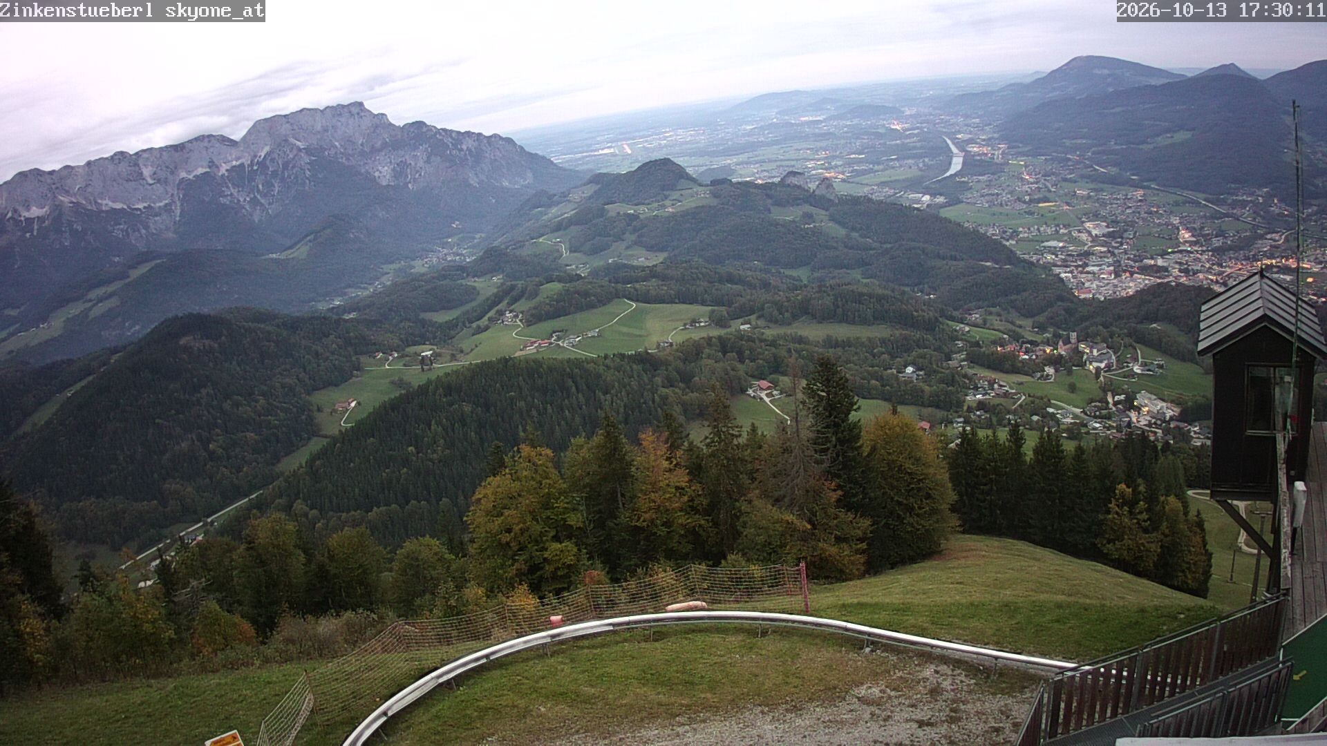 Archiv Foto Webcam Zinkenstüberl Bad Dürrnberg