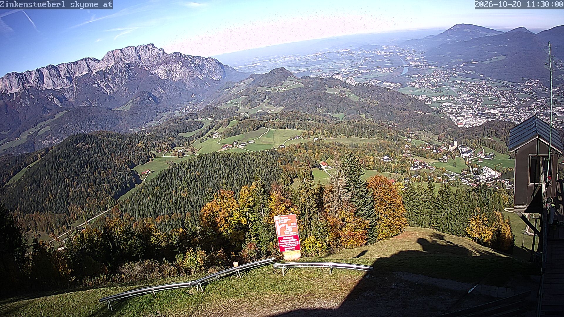 Archived image Webcam Zinkenstüberl near Bad Dürrnberg