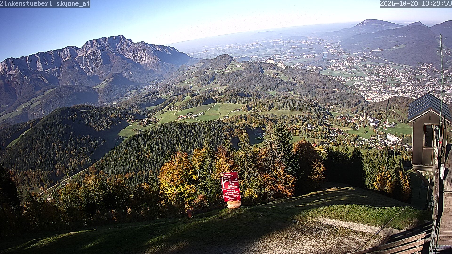 Archived image Webcam Zinkenstüberl near Bad Dürrnberg