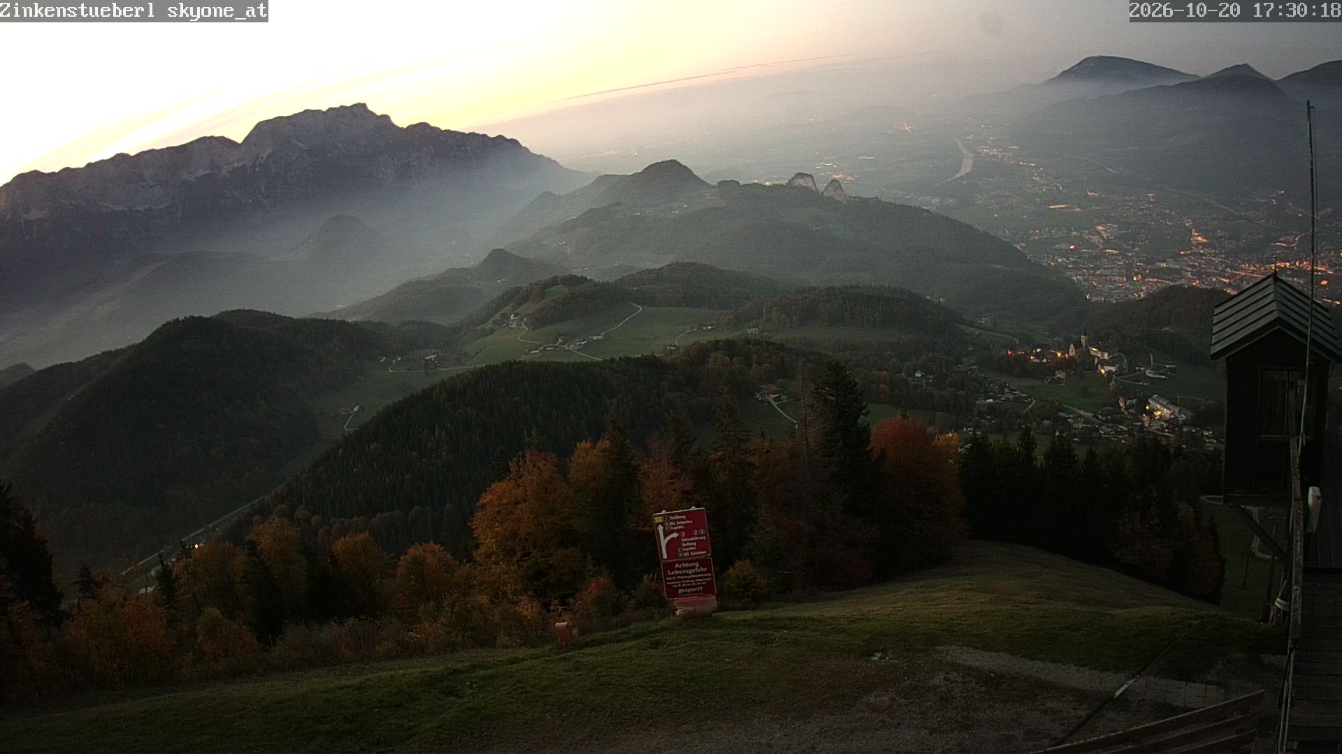 Archived image Webcam Zinkenstüberl near Bad Dürrnberg