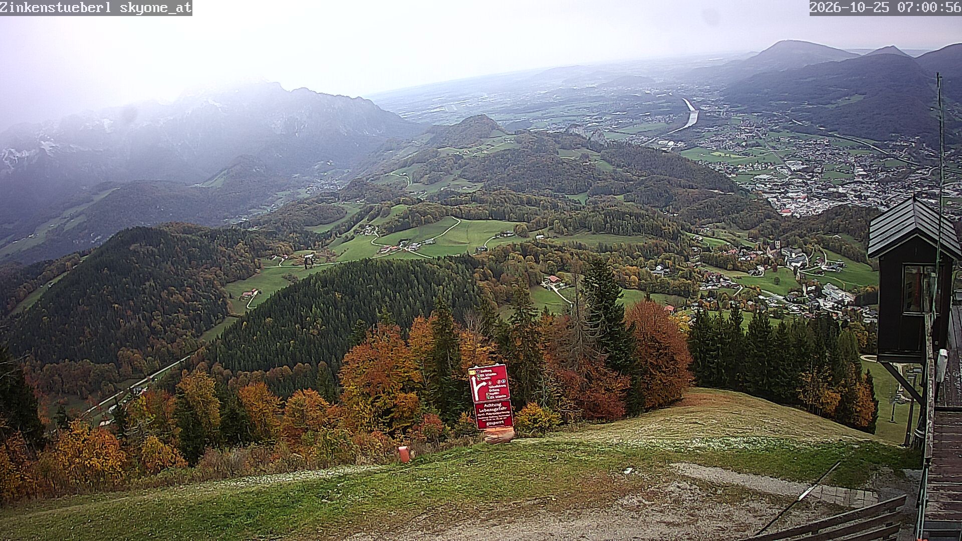 Archiv Foto Webcam Zinkenstüberl Bad Dürrnberg