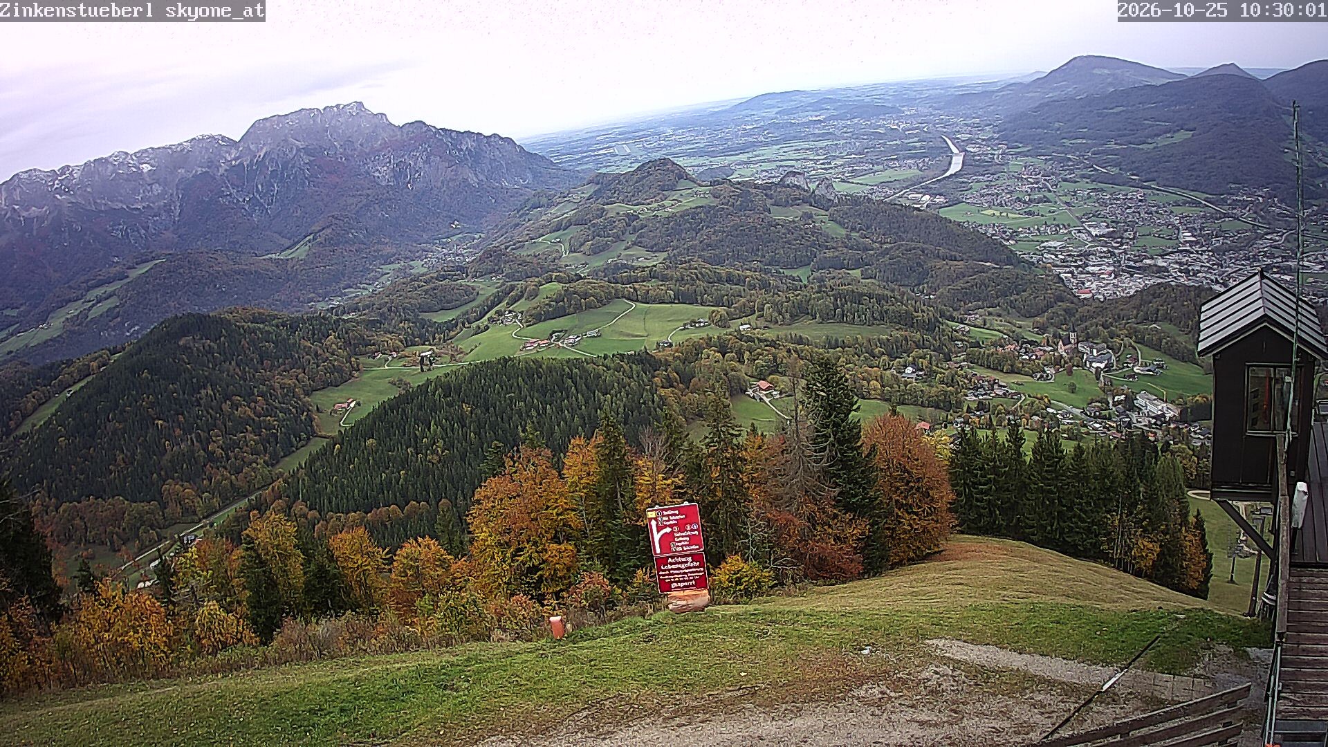 Archiv Foto Webcam Zinkenstüberl Bad Dürrnberg