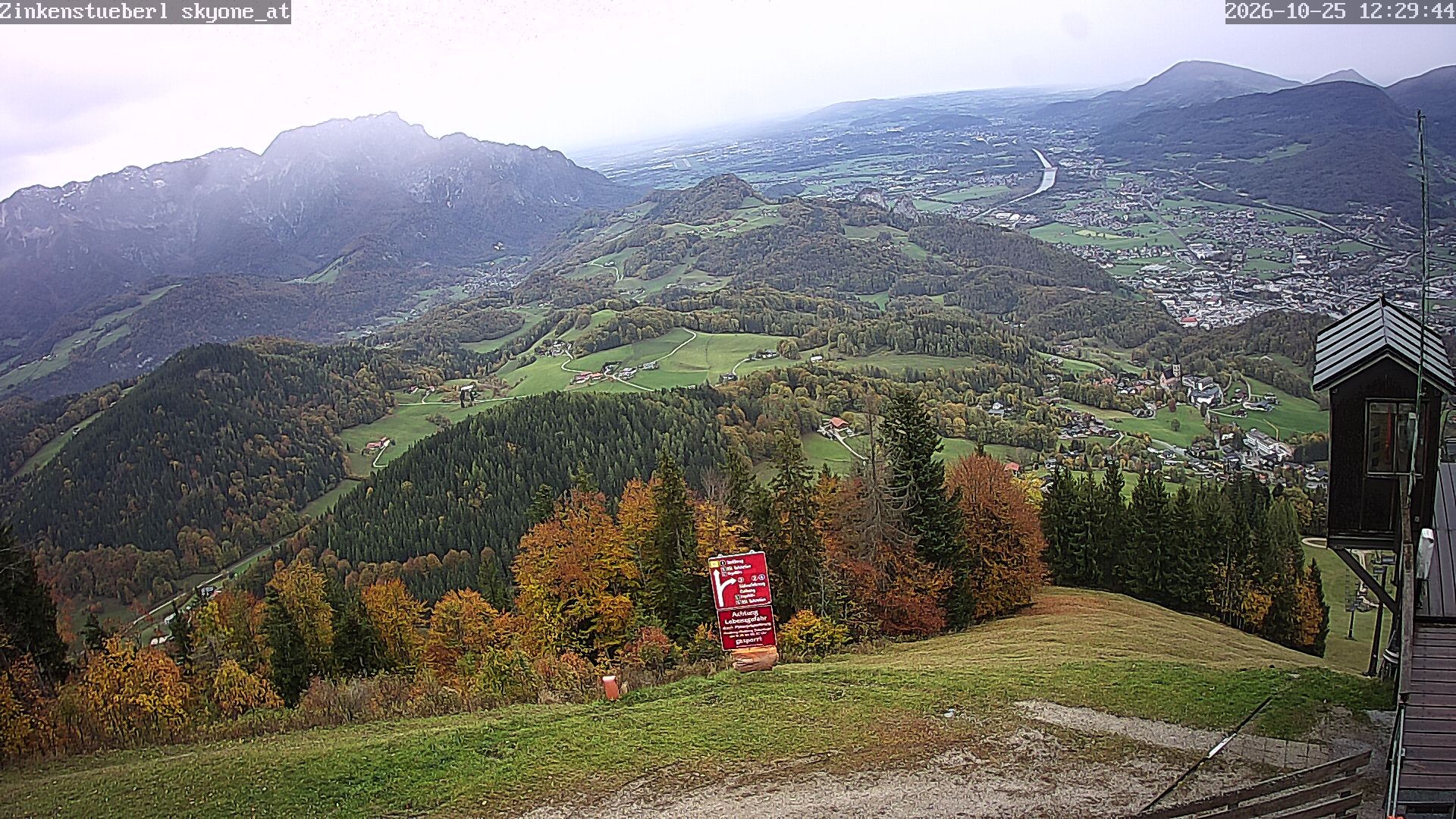 Archiv Foto Webcam Zinkenstüberl Bad Dürrnberg