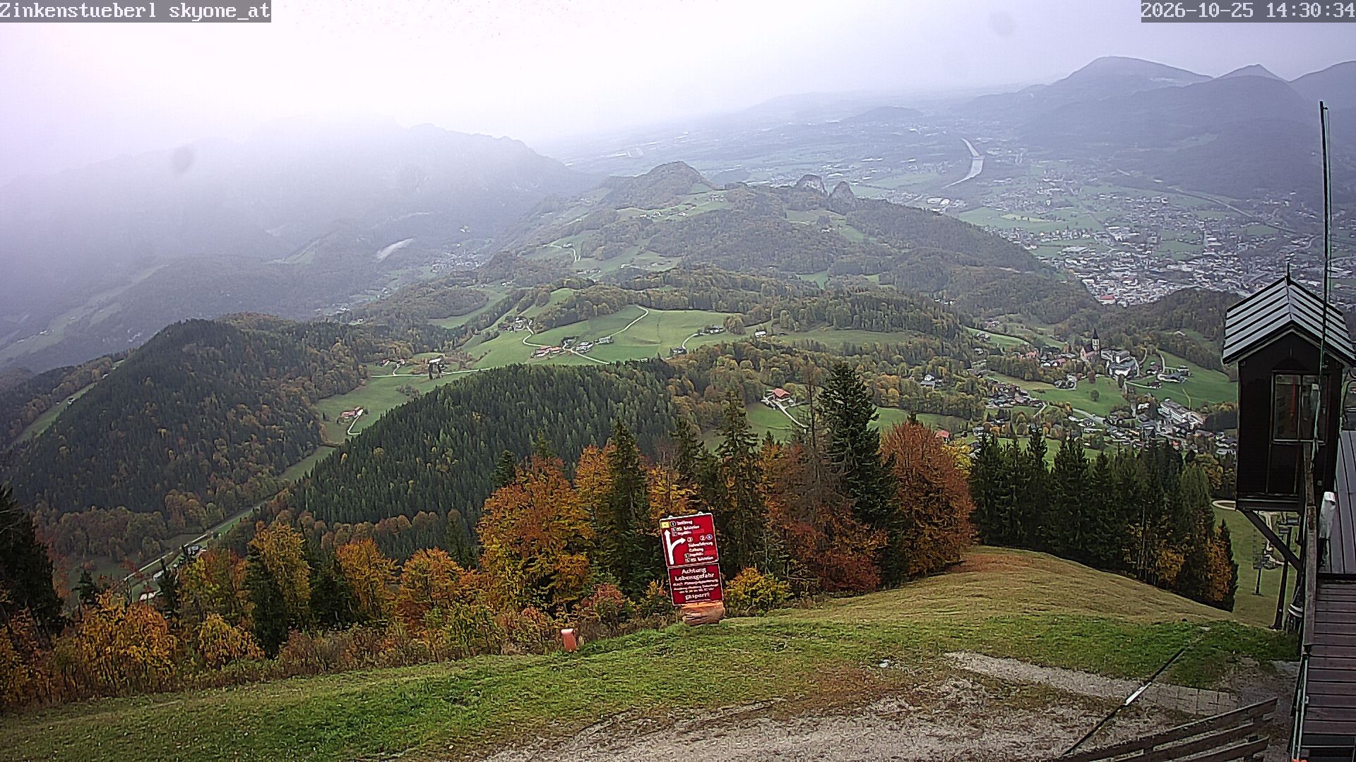 Archiv Foto Webcam Zinkenstüberl Bad Dürrnberg