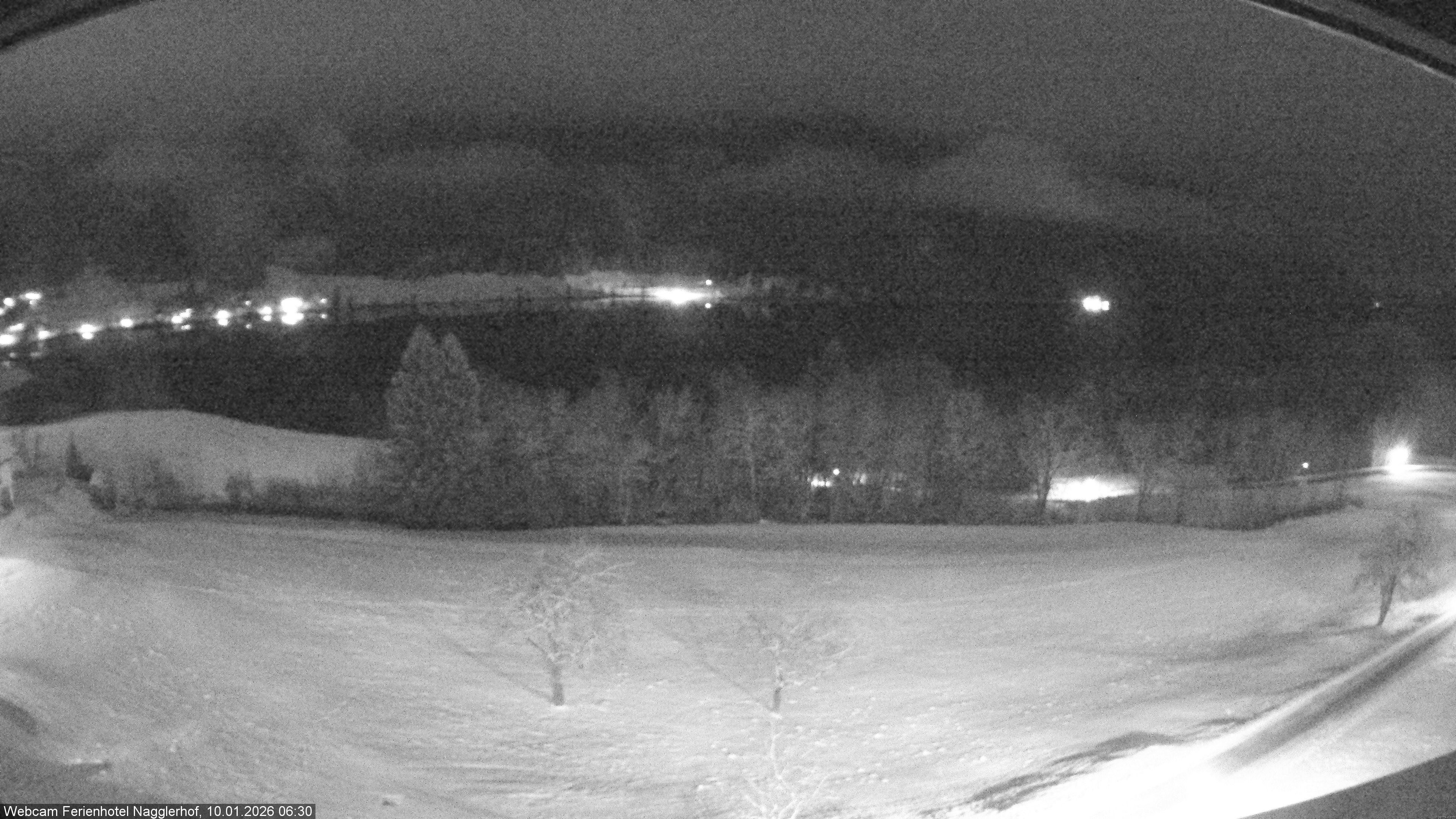Archiv Foto Webcam Weißensee: Sicht vom Ferienhotel Nagglerhof