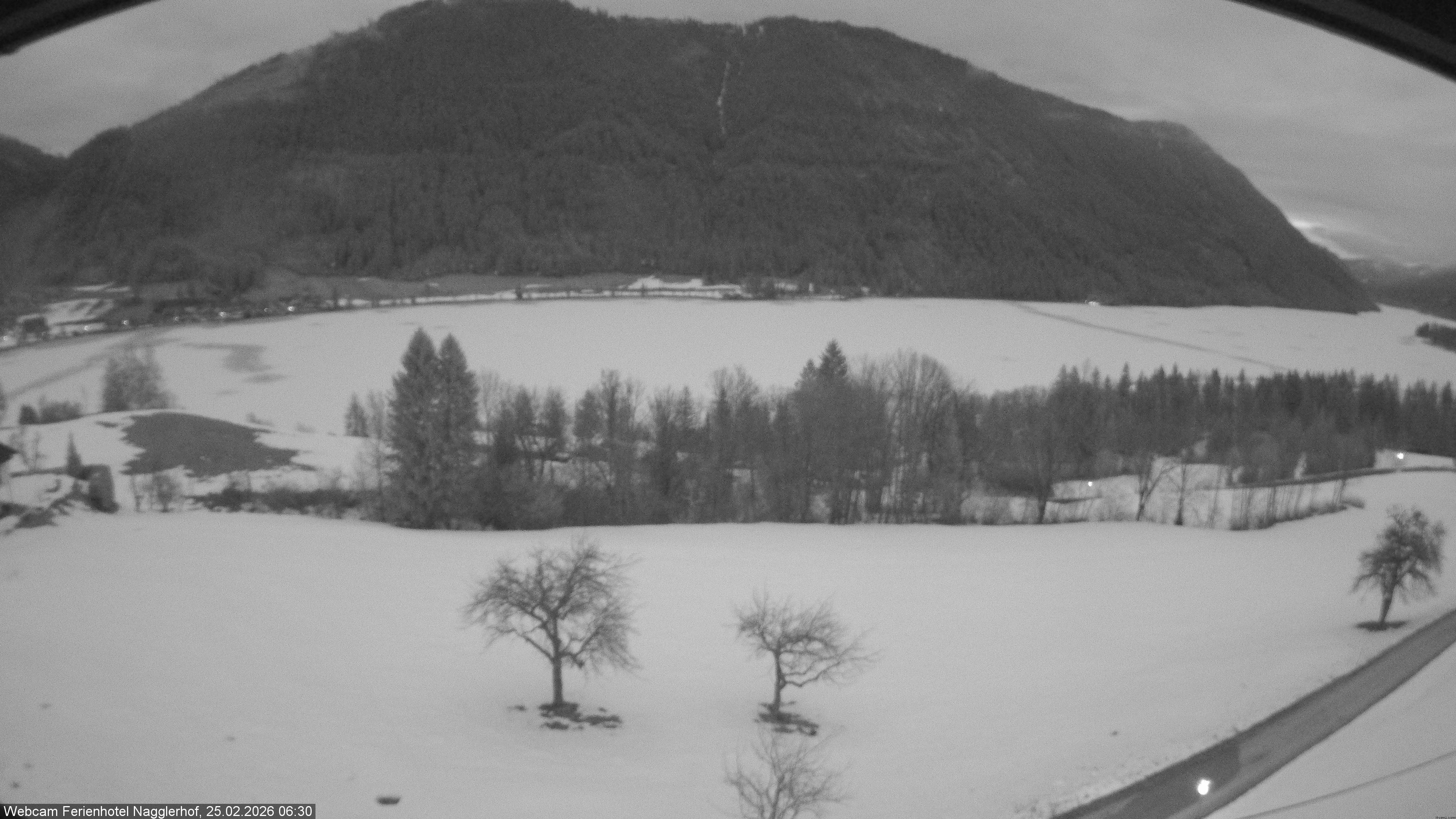 Archiv Foto Webcam Weißensee: Sicht vom Ferienhotel Nagglerhof