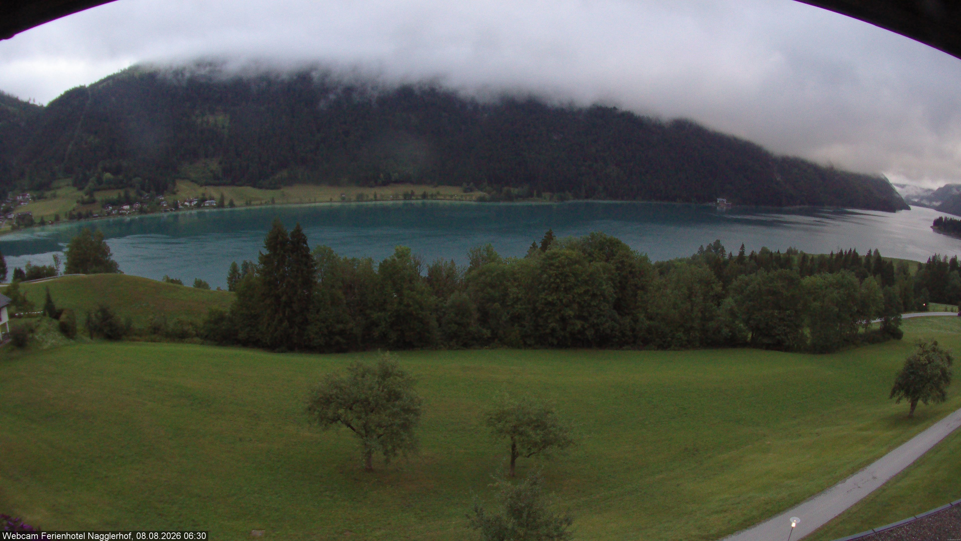 Archiv Foto Webcam Weißensee: Sicht vom Ferienhotel Nagglerhof