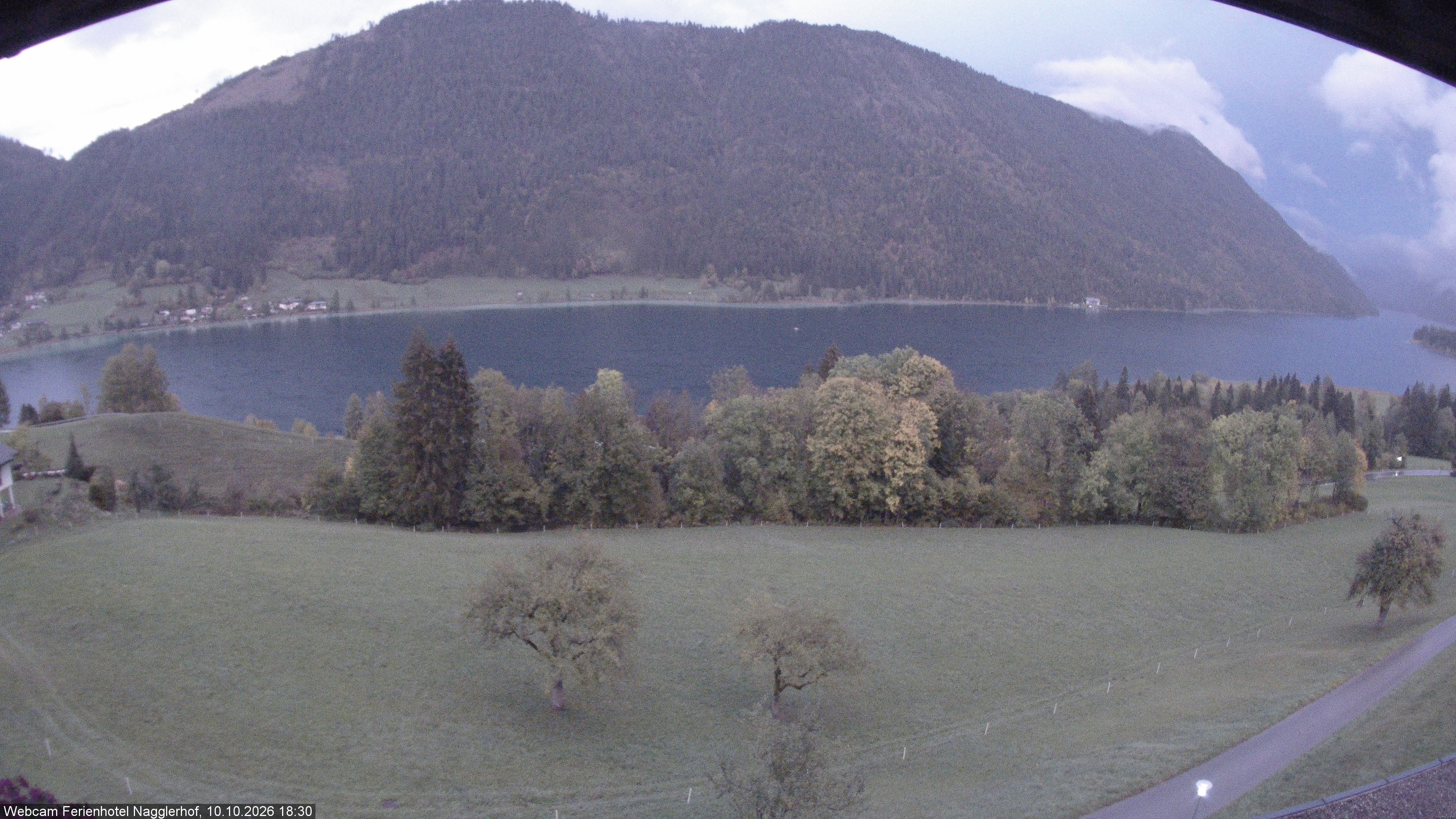 Archiv Foto Webcam Weißensee: Sicht vom Ferienhotel Nagglerhof
