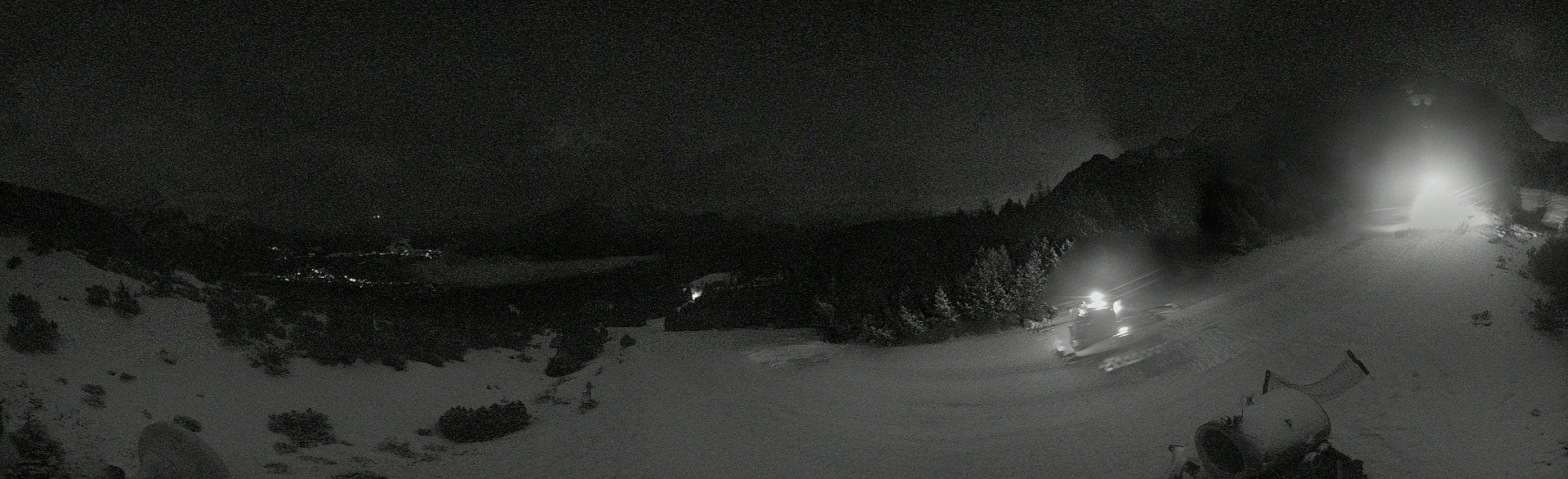 Archiv Foto Webcam Weißlähnabfahrt, Skigebiet Ehrwald