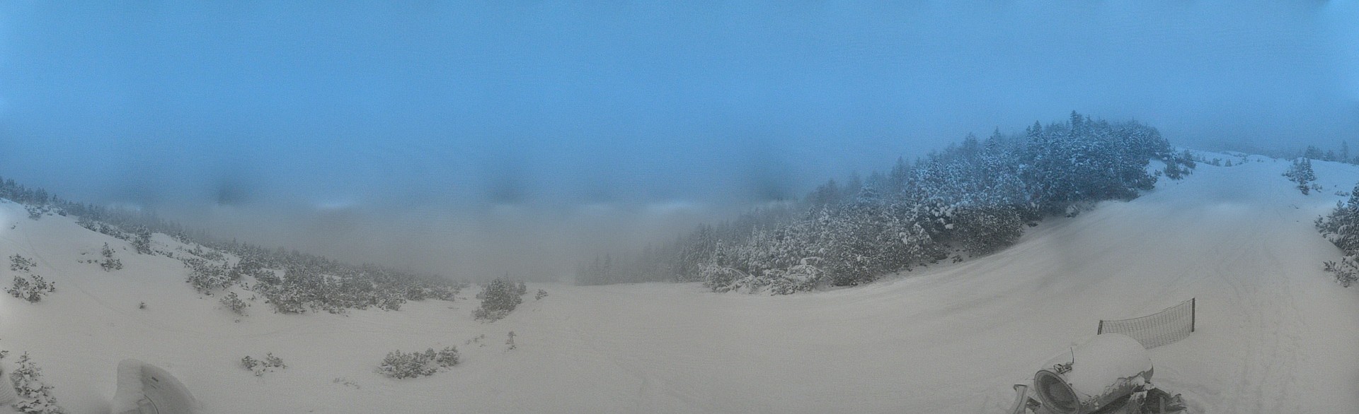 Archiv Foto Webcam Weißlähnabfahrt, Skigebiet Ehrwald