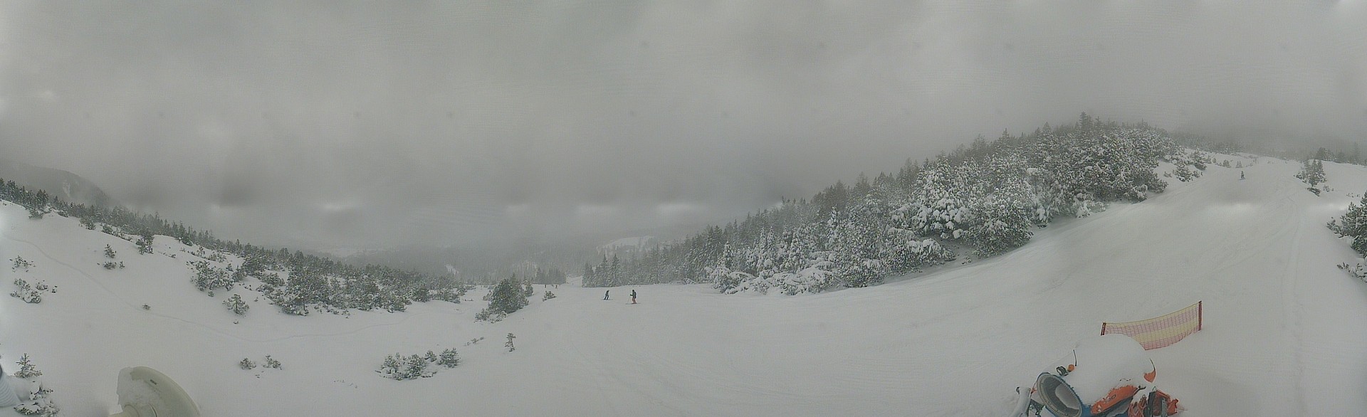 Archiv Foto Webcam Weißlähnabfahrt, Skigebiet Ehrwald