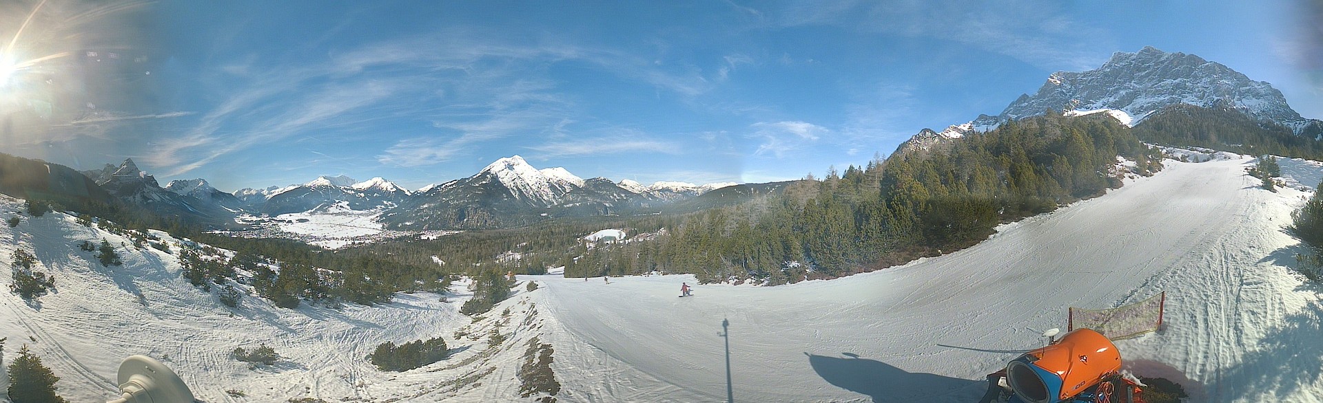 Archived image Webcam "Weißlähnabfahrt" ski slope