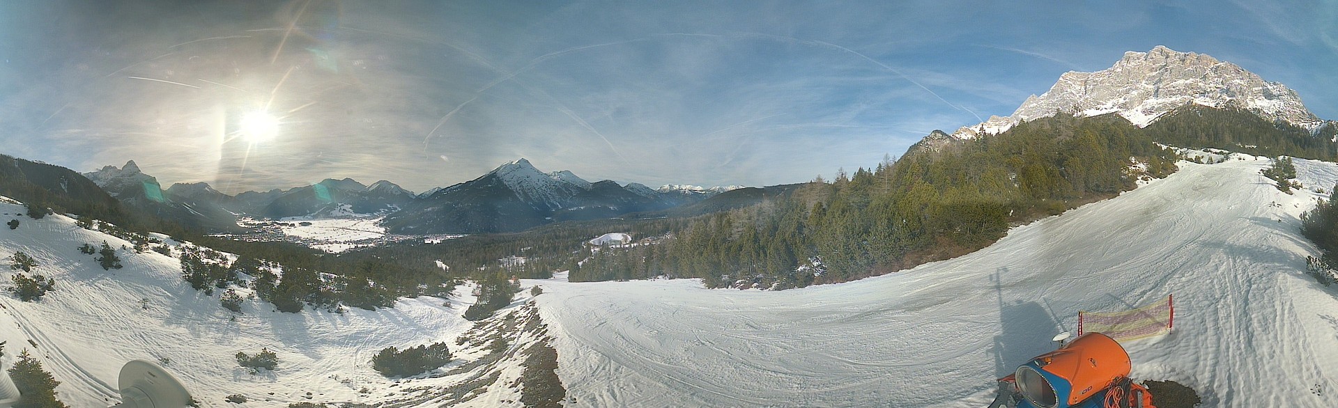 Archived image Webcam "Weißlähnabfahrt" ski slope
