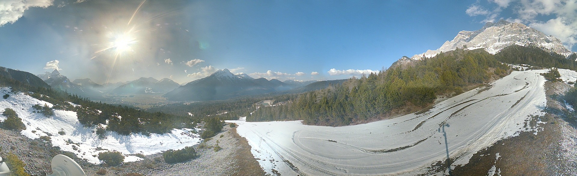 Archived image Webcam "Weißlähnabfahrt" ski slope