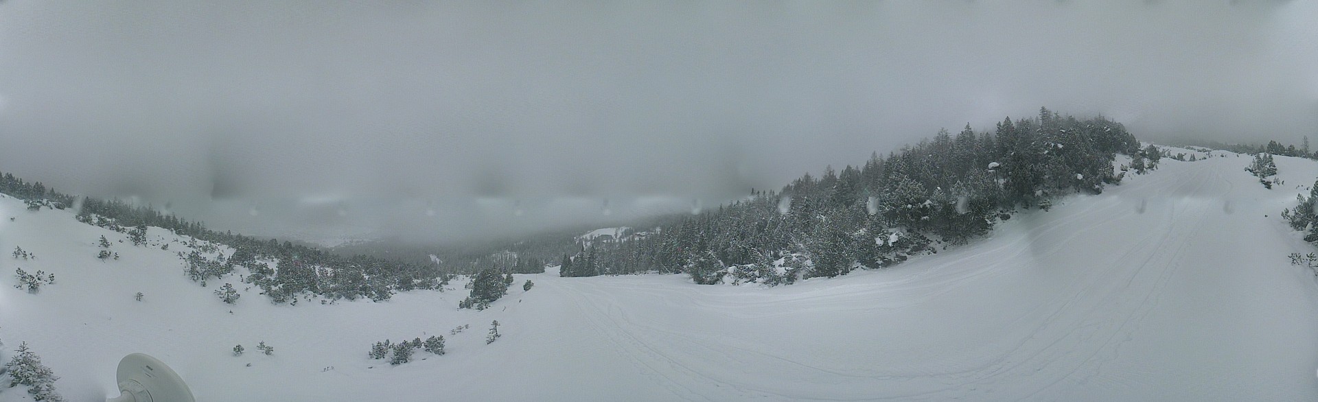 Archiv Foto Webcam Weißlähnabfahrt, Skigebiet Ehrwald