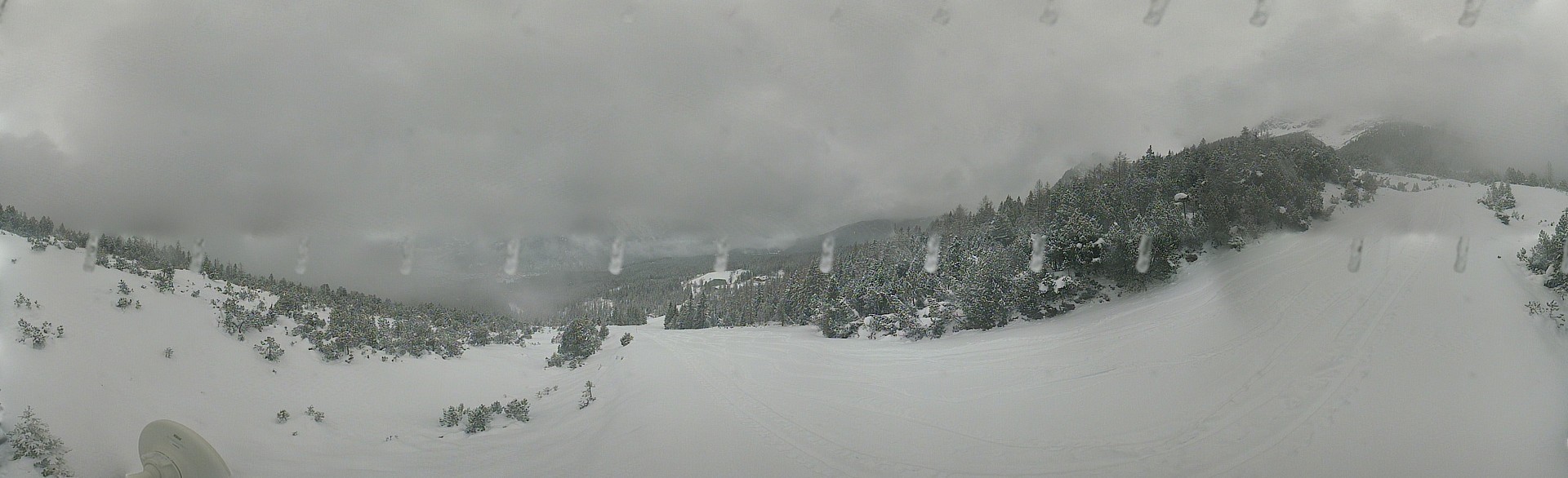 Archiv Foto Webcam Weißlähnabfahrt, Skigebiet Ehrwald