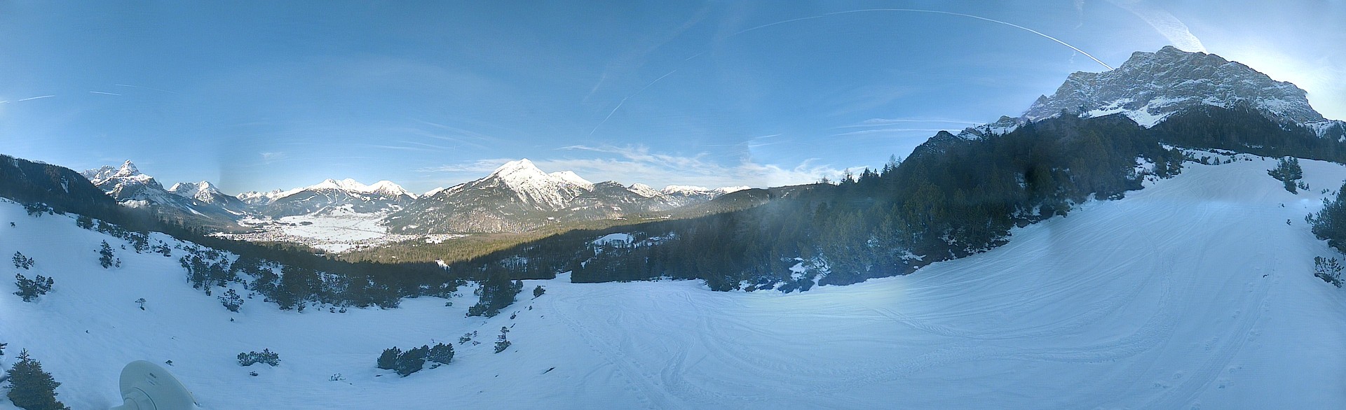 Archived image Webcam "Weißlähnabfahrt" ski slope