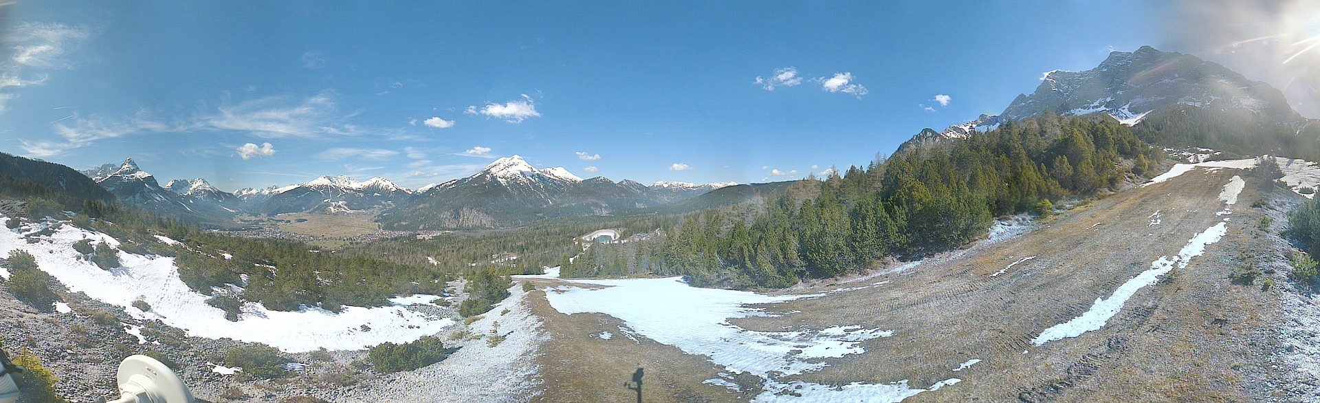 Archived image Webcam "Weißlähnabfahrt" ski slope