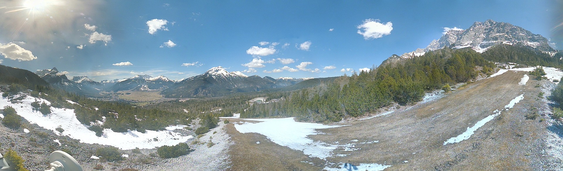 Archived image Webcam "Weißlähnabfahrt" ski slope