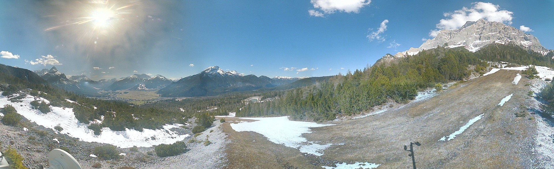 Archived image Webcam "Weißlähnabfahrt" ski slope