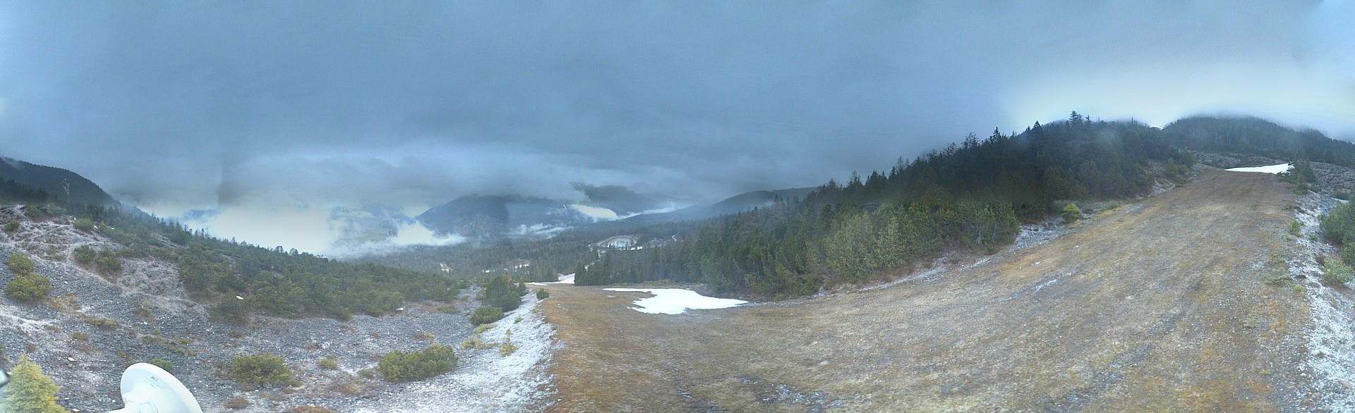 Archiv Foto Webcam Weißlähnabfahrt, Skigebiet Ehrwald