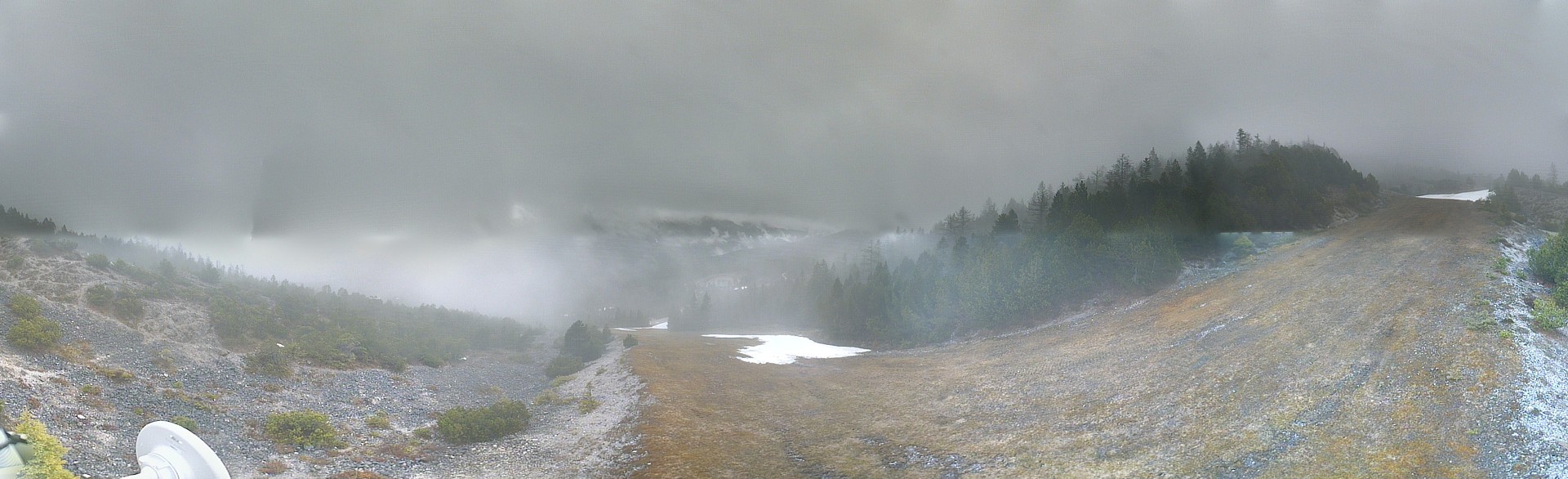 Archiv Foto Webcam Weißlähnabfahrt, Skigebiet Ehrwald