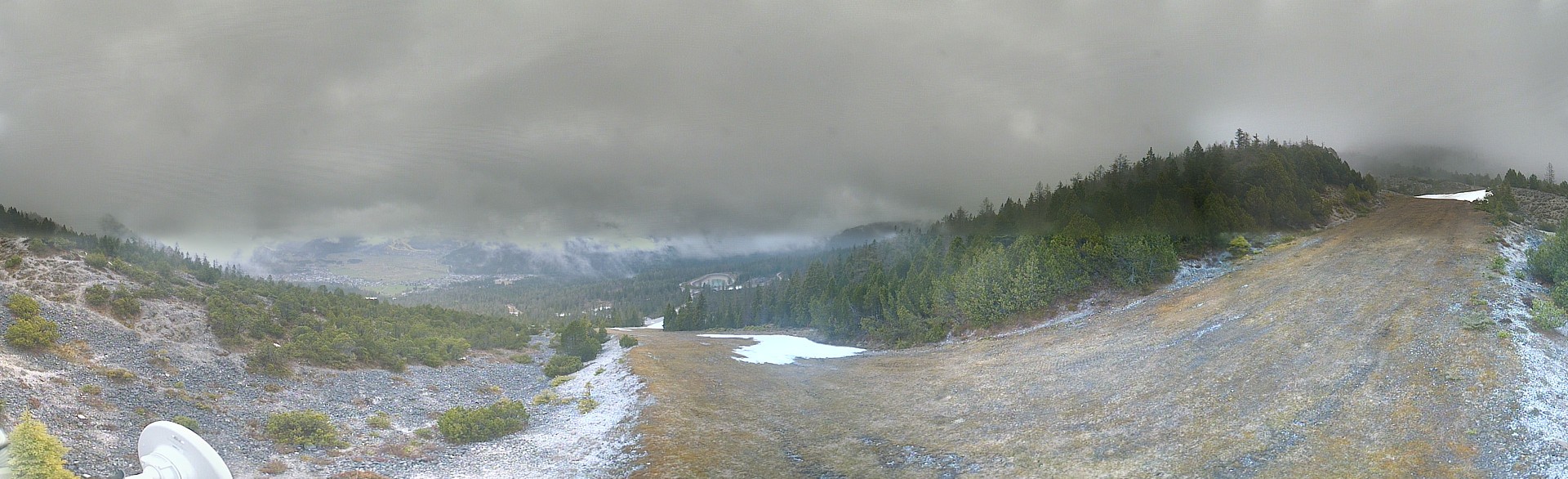 Archiv Foto Webcam Weißlähnabfahrt, Skigebiet Ehrwald