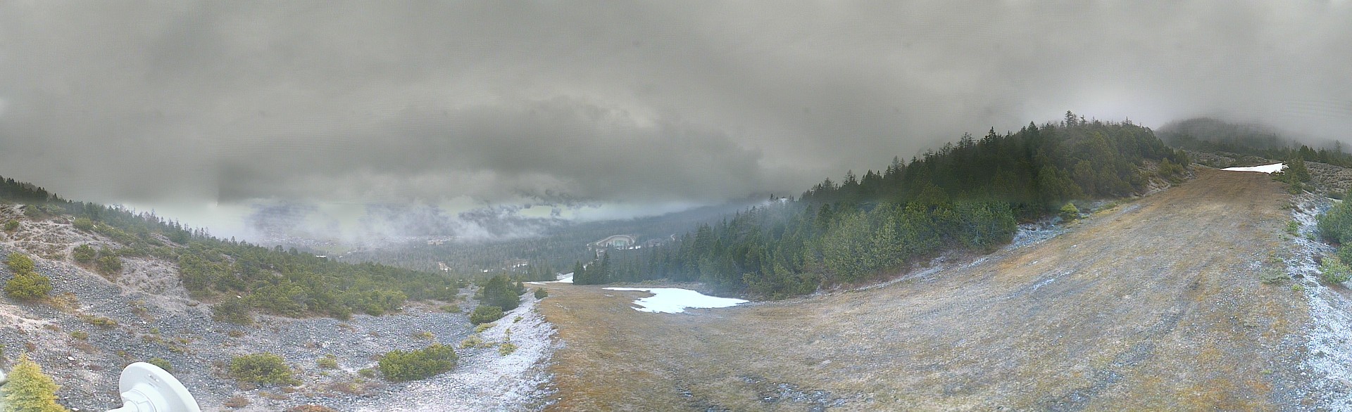 Archiv Foto Webcam Weißlähnabfahrt, Skigebiet Ehrwald